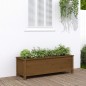 vidaXL Hochbeet Honigbraun 119,5x40x39 cm Massivholz Kiefer vidaXL Hochbeet Honigbraun 119,5x40x39 cm Massivholz Kiefer