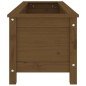 vidaXL Hochbeet Honigbraun 119,5x40x39 cm Massivholz Kiefer vidaXL Hochbeet Honigbraun 119,5x40x39 cm Massivholz Kiefer