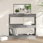 vidaXL Bücherregal/Raumteiler Grau Sonoma 80x30x72 cm vidaXL Bücherregal/Raumteiler Grau Sonoma 80x30x72 cm