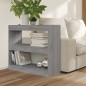 vidaXL Bücherregal/Raumteiler Grau Sonoma 80x30x72 cm vidaXL Bücherregal/Raumteiler Grau Sonoma 80x30x72 cm