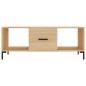 vidaXL Couchtisch Sonoma-Eiche 102x50x40 cm Holzwerkstoff vidaXL Couchtisch Sonoma-Eiche 102x50x40 cm Holzwerkstoff