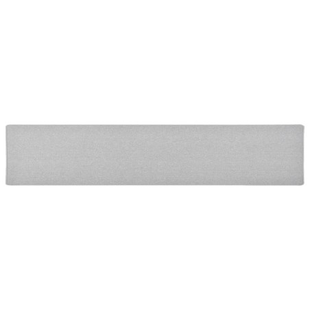 vidaXL Teppichläufer Hellgrau 50x250 cm
