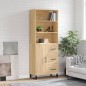 vidaXL Highboard Sonoma-Eiche 69,5x34x180 cm Holzwerkstoff vidaXL Highboard Sonoma-Eiche 69,5x34x180 cm Holzwerkstoff