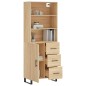 vidaXL Highboard Sonoma-Eiche 69,5x34x180 cm Holzwerkstoff vidaXL Highboard Sonoma-Eiche 69,5x34x180 cm Holzwerkstoff