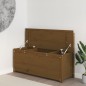 vidaXL Sitzbank Honigbraun 110x41x76,5 cm Massivholz Kiefer vidaXL Sitzbank Honigbraun 110x41x76,5 cm Massivholz Kiefer