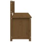 vidaXL Sitzbank Honigbraun 110x41x76,5 cm Massivholz Kiefer vidaXL Sitzbank Honigbraun 110x41x76,5 cm Massivholz Kiefer