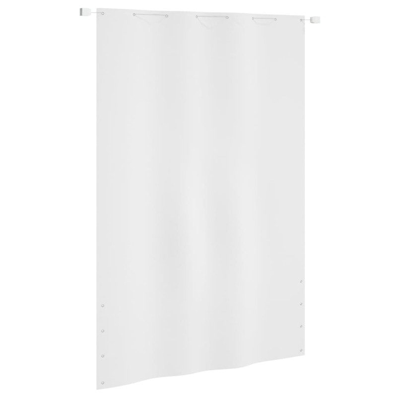 vidaXL Balkon-Sichtschutz Weiß 160x240 cm Oxford-Gewebe vidaXL Balkon-Sichtschutz Weiß 160x240 cm Oxford-Gewebe