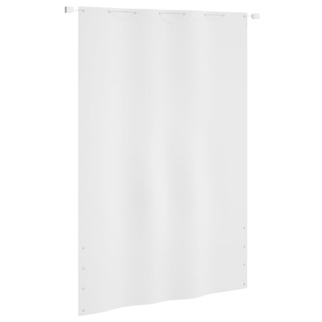 vidaXL Balkon-Sichtschutz Weiß 160x240 cm Oxford-Gewebe