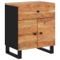vidaXL Nachttisch 50x33x60 cm Massivholz Akazie & Holzwerkstoff vidaXL Nachttisch 50x33x60 cm Massivholz Akazie & Holzwerkstoff