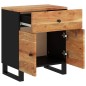 vidaXL Nachttisch 50x33x60 cm Massivholz Akazie & Holzwerkstoff vidaXL Nachttisch 50x33x60 cm Massivholz Akazie & Holzwerkstoff