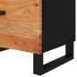 vidaXL Nachttisch 50x33x60 cm Massivholz Akazie & Holzwerkstoff vidaXL Nachttisch 50x33x60 cm Massivholz Akazie & Holzwerkstoff