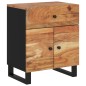 vidaXL Nachttisch 50x33x60 cm Massivholz Akazie & Holzwerkstoff vidaXL Nachttisch 50x33x60 cm Massivholz Akazie & Holzwerkstoff