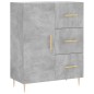 vidaXL Sideboard Betongrau 69,5x34x90 cm Holzwerkstoff vidaXL Sideboard Betongrau 69,5x34x90 cm Holzwerkstoff