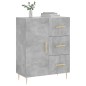 vidaXL Sideboard Betongrau 69,5x34x90 cm Holzwerkstoff vidaXL Sideboard Betongrau 69,5x34x90 cm Holzwerkstoff