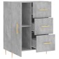 vidaXL Sideboard Betongrau 69,5x34x90 cm Holzwerkstoff vidaXL Sideboard Betongrau 69,5x34x90 cm Holzwerkstoff