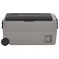 vidaXL Kühlbox mit Rollen und Griff Schwarz & Grau 60 L PP & PE vidaXL Kühlbox mit Rollen und Griff Schwarz & Grau 60 L PP & PE