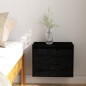 vidaXL Wandschrank Schwarz 45x30x35 cm Massivholz Kiefer vidaXL Wandschrank Schwarz 45x30x35 cm Massivholz Kiefer