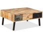 vidaXL Couchtisch Recyceltes Massivholz Teak 90 x 65 x 40 cm vidaXL Couchtisch Recyceltes Massivholz Teak 90 x 65 x 40 cm
