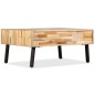 vidaXL Couchtisch Recyceltes Massivholz Teak 90 x 65 x 40 cm vidaXL Couchtisch Recyceltes Massivholz Teak 90 x 65 x 40 cm