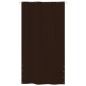 vidaXL Balkon-Sichtschutz Braun 140x240 cm Oxford-Gewebe vidaXL Balkon-Sichtschutz Braun 140x240 cm Oxford-Gewebe