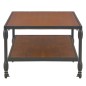 vidaXL Couchtisch mit Ablagefläche 120x60x40 cm Massivholz Tanne vidaXL Couchtisch mit Ablagefläche 120x60x40 cm Massivholz Tanne