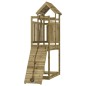 vidaXL Spielturm mit Kletterwand Imprägniertes Kiefernholz vidaXL Spielturm mit Kletterwand Imprägniertes Kiefernholz