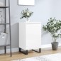 vidaXL Sideboard Hochglanz-Weiß 40x35x70 cm Holzwerkstoff vidaXL Sideboard Hochglanz-Weiß 40x35x70 cm Holzwerkstoff
