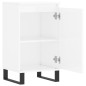 vidaXL Sideboard Hochglanz-Weiß 40x35x70 cm Holzwerkstoff vidaXL Sideboard Hochglanz-Weiß 40x35x70 cm Holzwerkstoff