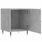 vidaXL Nachttisch Betongrau 40x40x50 cm Holzwerkstoff vidaXL Nachttisch Betongrau 40x40x50 cm Holzwerkstoff