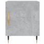 vidaXL Nachttisch Betongrau 40x40x50 cm Holzwerkstoff vidaXL Nachttisch Betongrau 40x40x50 cm Holzwerkstoff