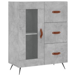 vidaXL Sideboard Betongrau 69,5x34x90 cm Holzwerkstoff