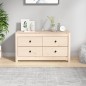 vidaXL Beistellschrank 100x40x54 cm Massivholz Kiefer vidaXL Beistellschrank 100x40x54 cm Massivholz Kiefer