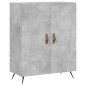 vidaXL Highboard Betongrau 69,5x34x180 cm Holzwerkstoff vidaXL Highboard Betongrau 69,5x34x180 cm Holzwerkstoff