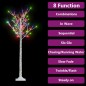 vidaXL Weihnachtsbaum 140 LEDs 1,5 m Mehrfarbig Weide Indoor Outdoor vidaXL Weihnachtsbaum 140 LEDs 1,5 m Mehrfarbig Weide Indoor Outdoor
