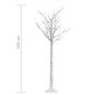 vidaXL Weihnachtsbaum 140 LEDs 1,5 m Mehrfarbig Weide Indoor Outdoor vidaXL Weihnachtsbaum 140 LEDs 1,5 m Mehrfarbig Weide Indoor Outdoor