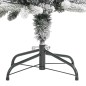 vidaXL Künstlicher Weihnachtsbaum Beschneit Schlank 180 cm PVC&PE vidaXL Künstlicher Weihnachtsbaum Beschneit Schlank 180 cm PVC&PE