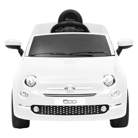 vidaXL Kinder-Elektroauto Fiat 500 Weiß