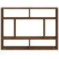 vidaXL Wandregal Braun Eichen-Optik 75x16x55 cm Holzwerkstoff vidaXL Wandregal Braun Eichen-Optik 75x16x55 cm Holzwerkstoff