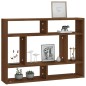 vidaXL Wandregal Braun Eichen-Optik 75x16x55 cm Holzwerkstoff vidaXL Wandregal Braun Eichen-Optik 75x16x55 cm Holzwerkstoff