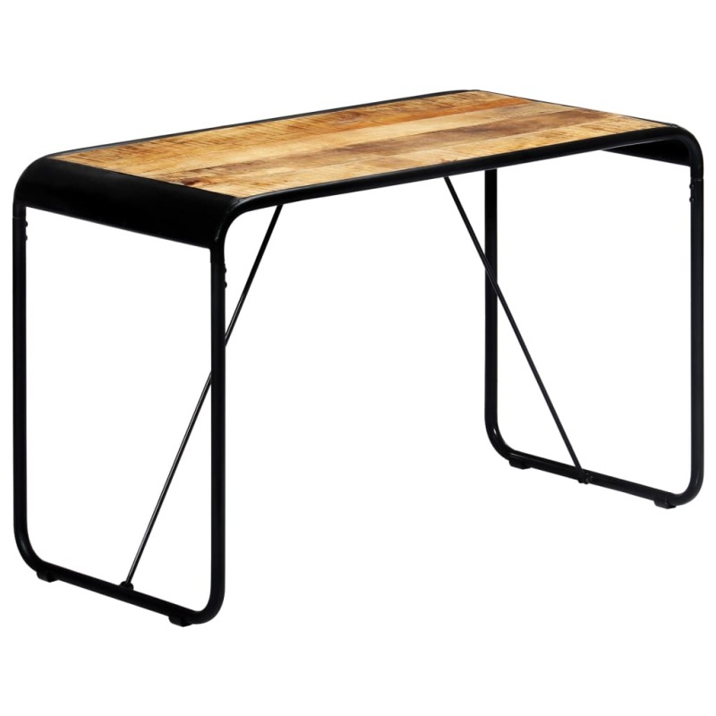vidaXL Esstisch 118×60×76 cm Raues Massivholz Mango vidaXL Esstisch 118×60×76 cm Raues Massivholz Mango