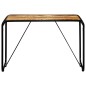 vidaXL Esstisch 118×60×76 cm Raues Massivholz Mango vidaXL Esstisch 118×60×76 cm Raues Massivholz Mango