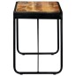 vidaXL Esstisch 118×60×76 cm Raues Massivholz Mango vidaXL Esstisch 118×60×76 cm Raues Massivholz Mango