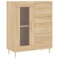 vidaXL Sideboard Sonoma-Eiche 69,5x34x90 cm Holzwerkstoff vidaXL Sideboard Sonoma-Eiche 69,5x34x90 cm Holzwerkstoff