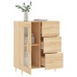 vidaXL Sideboard Sonoma-Eiche 69,5x34x90 cm Holzwerkstoff vidaXL Sideboard Sonoma-Eiche 69,5x34x90 cm Holzwerkstoff