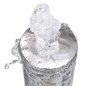 vidaXL Gartenbrunnen Silbern 48x34x123 cm Edelstahl vidaXL Gartenbrunnen Silbern 48x34x123 cm Edelstahl