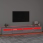 vidaXL TV-Schrank mit LED-Leuchten Grau Sonoma 270x35x40 cm vidaXL TV-Schrank mit LED-Leuchten Grau Sonoma 270x35x40 cm