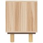 vidaXL TV-Schrank Braun 80x30x40 cm Massivholz Kiefer und Natur-Rattan vidaXL TV-Schrank Braun 80x30x40 cm Massivholz Kiefer und Natur-Rattan