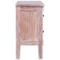 vidaXL Sideboard mit 2 Schubladen 90 x 30 x 60 cm Massivholz Mahagoni vidaXL Sideboard mit 2 Schubladen 90 x 30 x 60 cm Massivholz Mahagoni