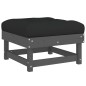 vidaXL 7-tlg. Garten-Lounge-Set mit Kissen Grau Massivholz vidaXL 7-tlg. Garten-Lounge-Set mit Kissen Grau Massivholz