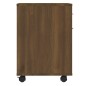 vidaXL Rollschrank Braun Eichen-Optik 45x38x54 cm Holzwerkstoff vidaXL Rollschrank Braun Eichen-Optik 45x38x54 cm Holzwerkstoff